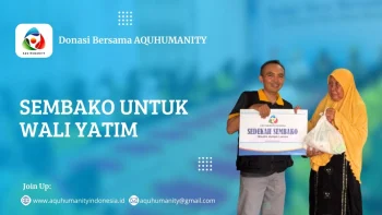 Sembako Untuk Wali Yatim