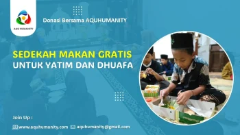 Sedekah Makan Gratis Untuk Yatim Dan Dhuafa