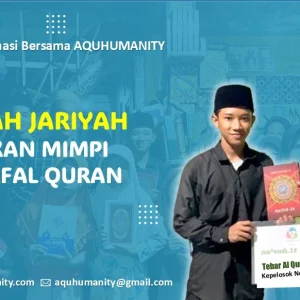 Sedekah Jariyah Wujudkan Mimpi Penghafal Qur'an